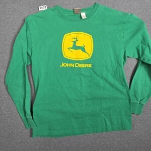 John Deere Green Shirt with Yellow Logo. Country Boy. Farmer. Workwear